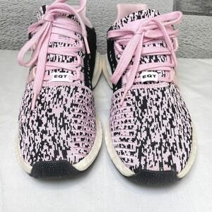 Adidas EQT Support 93/17 Sneakers Sz 10 Pink Black‎ White Running Athletic Shoes